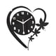 thumbnail image 3 of Reloj de pared acrílico decorativo, adorno de moda, regalo, silencioso, sin tictac, simple y creativo. Negro, 3 of 9
