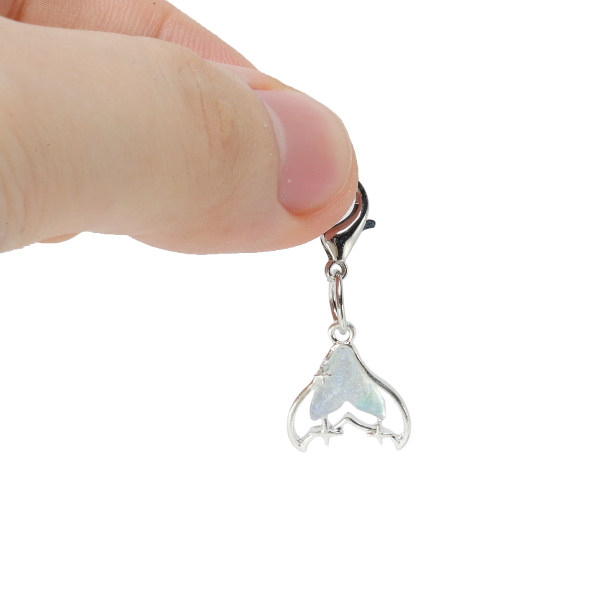 Unique Bargains Stylish Shoelace Charm Set for Custom Footwear Mermaid Tail
