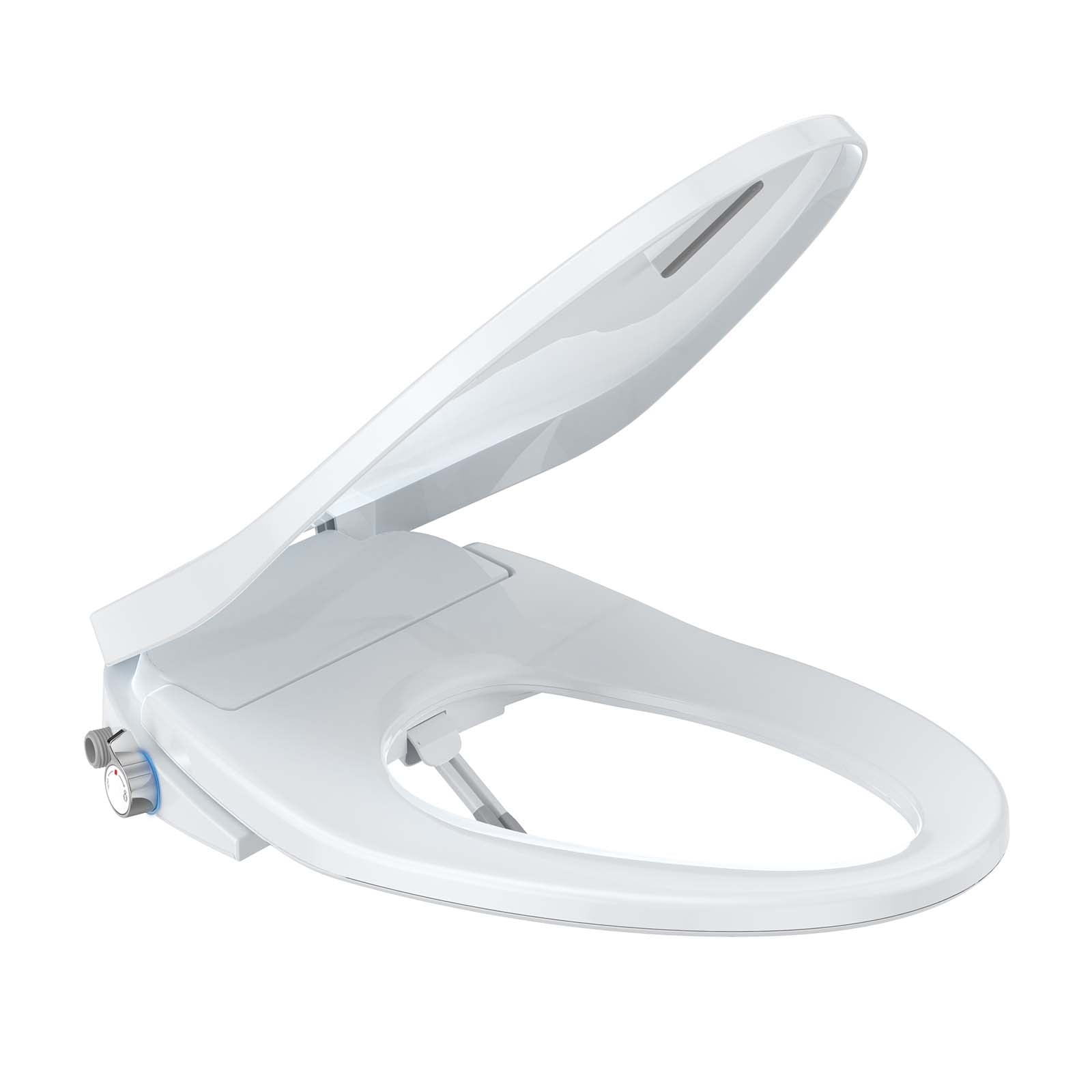 Superior Hygienic Humidifier Sterilizer Additive – Smart Heated Bidet Toilet Seat, Electric Elongated, Multiple Spray Modes, Power Outage Operable – Lightweight smart toilet seat-white elongated