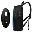 thumbnail image 6 of YFYANG 17" Laptop Backpack, Blue Night Jungle Fashion Travel Work Backpack with USB and Headphone Cable Interface for Men and Women, 6 of 8