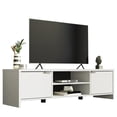 thumbnail image 1 of Mueble Mesa Para Tv Rack Madesa 2 Puertas Hasta 65 Blanco, 1 of 10