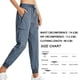 thumbnail image 2 of Pantalones de jogging cargo para mujer, ligeros, de secado rápido, para senderismo, para entrenamiento deportivo, informales, para estar en casa y al aire libre, 2 of 6