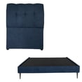 thumbnail image 1 of Box Base Cama Slim + Cabecera Individual Dicasa Nube Azul, 1 of 8