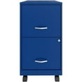 thumbnail image 2 of Pemberly Row 18" 2-Drawer Metal Mobile Smart Vertical Filing Cabinet in Blue, 2 of 6