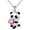 Pink, variant on Joernso Pendant Necklace Panda Embrace Heart Exquisite Jewelry Cartoon Animal Necklace for Daily Wear