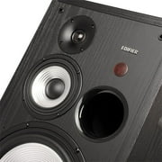 Edifier R2850DB 3-Way Active Speakers, 150W RMS Tri-Amp Speaker, 3-Way Powered Bookshelf Speaker, 2.0 Active Studio Monitor Speakers, Bluetooth V5.1 Wireless Speaker with Sub-out, Black – Pair
