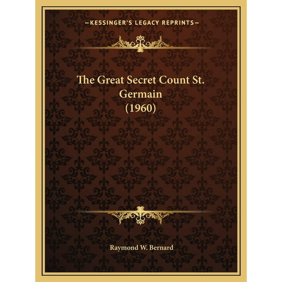 The Great Secret Count St. Germain (1960) (Paperback)