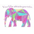 thumbnail image 2 of Varacek, Pam 24x20 White Modern Wood Framed Museum Art Print Titled - Colorpoly Elly Vibe, 2 of 4