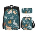 thumbnail image 1 of Balery Dogs Mochila escolar 3 en 1 para niños: mochila resistente con lonchera térmica y estuche para lápices. Mochila escolar para niños y niñas., 1 of 7