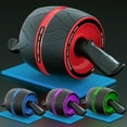 thumbnail image 2 of Exercise Fitness Abdominal Core Building Extra Wide Workout Ab Roller Wheel, 2 of 7