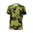 thumbnail image 5 of T Shirt For Men Colorful Camo Mens Cool Hunter Camouflage Fun Running Quick Dry Summer Trendy Cool T, 5 of 7