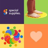 Curated visual reference: Visual Reference: Special Supplies Matching Game Sensory Discs 10 Sets Tactile