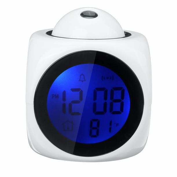 Alarm Clock, Multi-Function LED Projection Alarm Clock ...