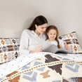 thumbnail image 5 of Castle Fairy Tribal Aztec Twin Comforter Sets,Bohemian Theme Bedding Set, 5 of 8