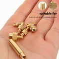 Nut Pressure Head Threaded Inserts for Wood 3D Printer Part Heat Brass