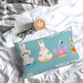 thumbnail image 5 of Yiaed Animal Meditation Print Brushed Microfiber Envelope Pillowcases, Standard,Envelope Closure Pillow Cases(No pillow core)-16"x24", 5 of 6