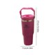 thumbnail image 4 of Botella Portátil 30 Onzas (no Incluirla Si Se Produce Una Infracción (rosa Roja), 4 of 8