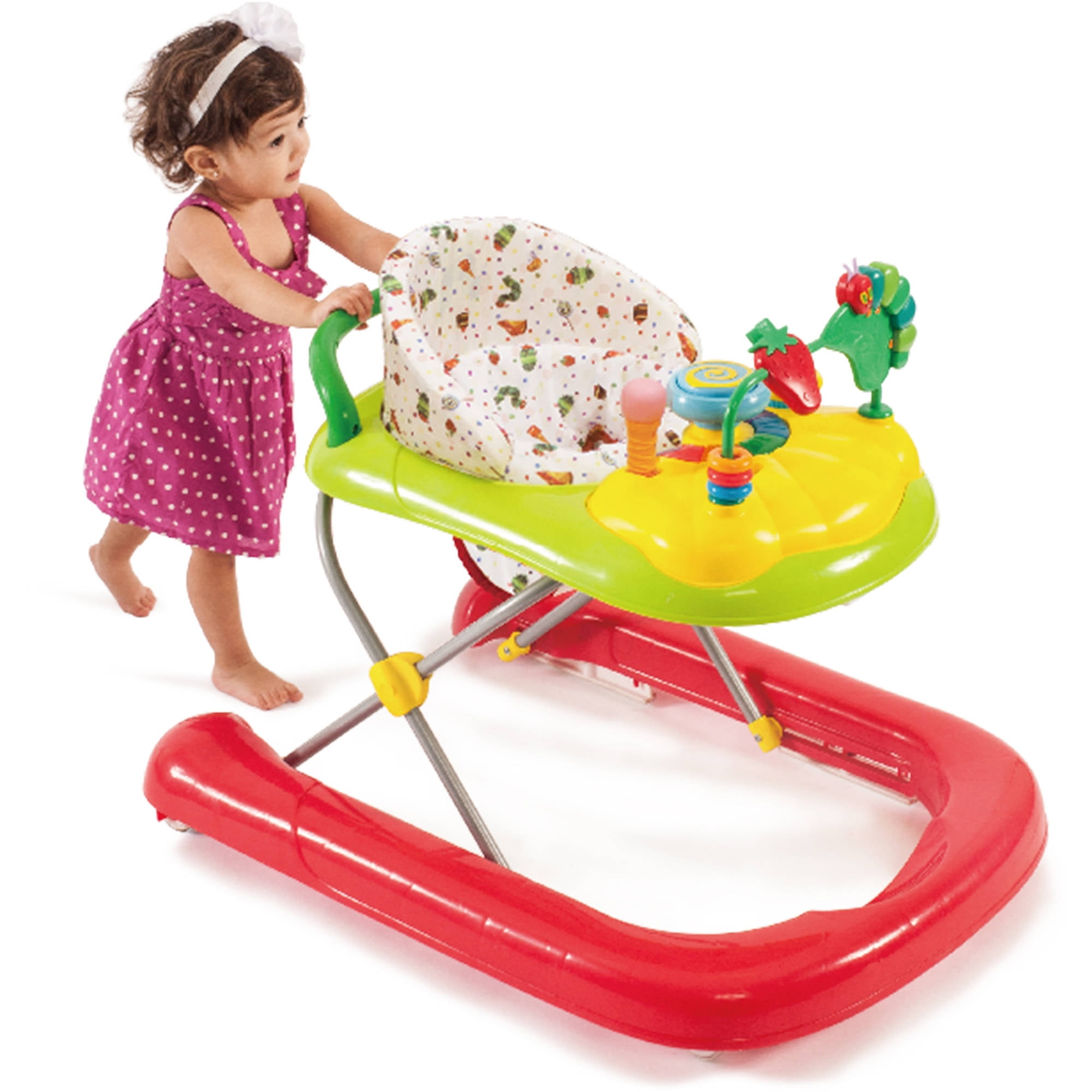 The Very Hungry Caterpillar 2-in-1 Walker Baby Holder Folding Seat Activity Play 