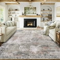 thumbnail image 1 of BERTHMEER 8'x10' Large Modern Abstract Area Rugs for Living Room Bedroom Dining Room Farmhouse Machine Washable Non-slip, Multicolor, 1 of 5