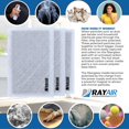 thumbnail image 4 of Almohadillas de filtro de repuesto RayAir Supply Dynamic 16 x 25 (paquete de 3), 4 of 5