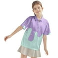thumbnail image 3 of MEZZALL Boys Shirt For Kids Comfortable Casual Party Wear Breathable Tops For Boys Short Sleeve Polo Shirt Ice Cream Printed Cute Toddler Blouses Clothing, 3 of 7
