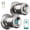 Silver, variant on YFK Fingerprint Door Lock for Bedrooms — Fingerprint Door Handle with Lock, Smart Lock, App Control, Backup Keys — Suitable for Bedrooms, Offices, and Apartments