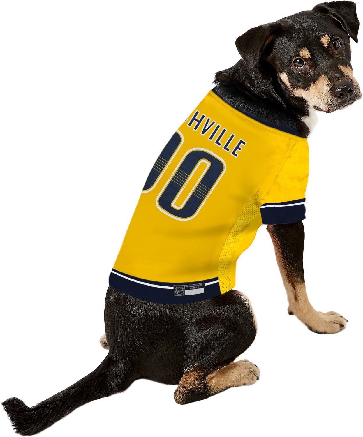 Pets First NHL Nashville Predators Mesh Jersey for Dogs and Cats - Licensed