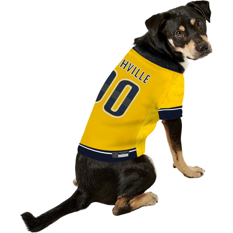 Pets First NHL Nashville Predators Mesh Jersey for Dogs and Cats - Licensed  