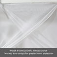 thumbnail image 4 of Square Mosquito Net for Bed, Bed for Kids and Adults, Hanging Bed Net, Ideal for Bedroom Decorative, 4 of 6