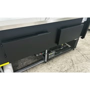 71 Black Refrigerated Sandwich & Deli Display Case, 34 Cu.Ft. Commercial Display, Refrigerator, NSF Certified