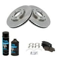 thumbnail image 2 of TRQ Front Ceramic Disc Brake Pad & Rotor Kit w/Chemicals for Kia Forte Forte5 BKA16809, 2 of 6
