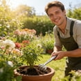 thumbnail image 6 of Stainless Steel Gardening Tool Hand Tool Kit - Ergonomic Trowel and Cultivator for Easy Planting, Weeding, and Transplanting in Indoor and Outdoor Gardens - for Plant Lovers and Garden Enthusiasts, 6 of 6