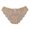 Beige, variant on Gubotare Women's Underwear High Cut Women's Higt Cut Panties, Silky Stretch & Satin Trim (White,M)