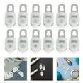 thumbnail image 4 of Shisuyan 20 Pcs Rouleaux de Rideaux de Plafond : Rideaux Muraux Robustes Rail de Séparation pour Salon Chambre Douche Blanc, 4 of 8