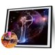 thumbnail image 3 of Cuadros Decorativos 5D diamante pintura tiro con arco mujer taladro redondo completo DIY mosaico Kit hogar imagen Ehuebsd Nuevos Originales, 3 of 9