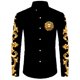 thumbnail image 1 of Camisa de manga larga con estampado retro para hombre, ropa de tendencia de otoño, informal, para exteriores, estilo étnico personalizado, 1 of 6
