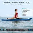 thumbnail image 3 of Ancheer iSUP Inflatable Stand Up Paddle Board with Accessories, Blue, 3 of 6