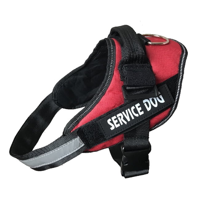 Collares rojos para perros de servicio Vhermosa medianos y grandes
