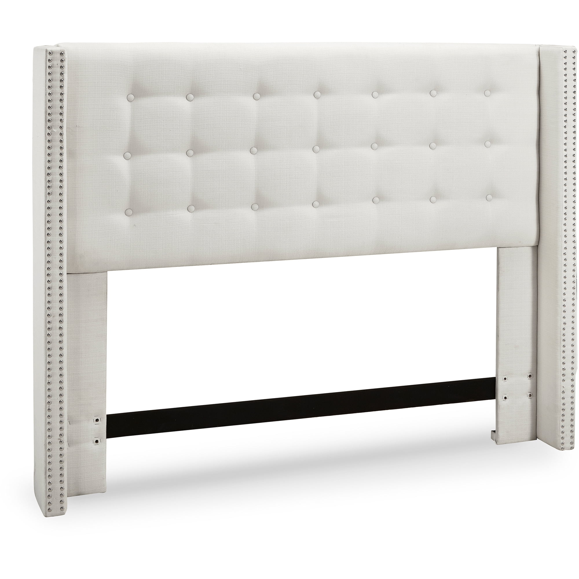 Nottingham Full Queen On Tufted Wingback Headboard Glacier Departments