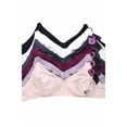 thumbnail image 2 of 247 Frenzy Women's Essentials Sofra Mamia Mopas PACK OF 6 Wire Free No Padding Bras, 2 of 6