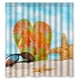 thumbnail image 1 of ABPHQTO Chanclas Cortina de ducha Cortina de ducha impermeable 160x180 cm, 1 of 2