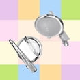 thumbnail image 5 of MasteelfCA 20PCS Blank Disc with Crocodile Clip Iron Tray Brooch DIY Base Breastpin Making Bezels for Handwork Jewelry Making -2CM, 5 of 5