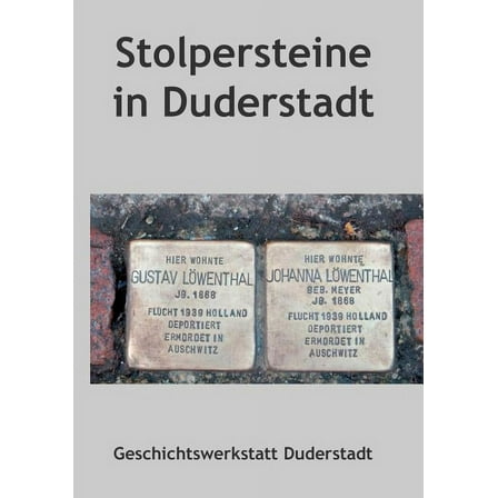 Stolpersteine in Duderstadt (Paperback)
