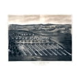 thumbnail image 2 of Schmidt 24x19 White Modern Wood Framed Museum Art Print Titled - Camp of 196th Regiment - Schmidt 1860s, 2 of 4