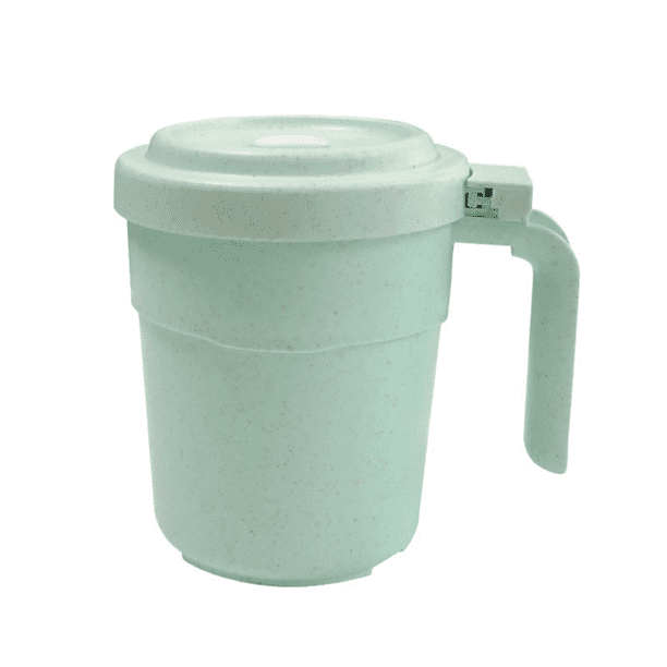 Microwave Soup Mug with Lid and Handle. Microwavable Oatmeal Cereal Cup with Cover. Soup Travel