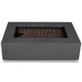 thumbnail image 4 of Afuera Living Powder-Coated Stainless Steel Slate Rectangular Fire Table 50,000 BTU 50"x32"x15" Unassembled, 4 of 7