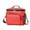 Red, variant on Insulated Reusable Lunch Bag Adult Large Lunch Box for Women and Men with Adjustable Shoulder Strap, Front Zipper Pocket and Dual Large Mesh Side Pockets