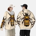 thumbnail image 4 of KLL Veste à Capuche Extérieure Protection Solaire UPF 50+ pour Hommes et Femmes Manches Longues Pêche Randonnée Performance - Grande Taille, 4 of 7