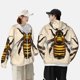 thumbnail image 4 of Balery Honey Bee Sudadera ligera de manga larga con capucha y protección solar UPF 50+ para hombre y mujer, ideal para pesca y running-X-Large, 4 of 7