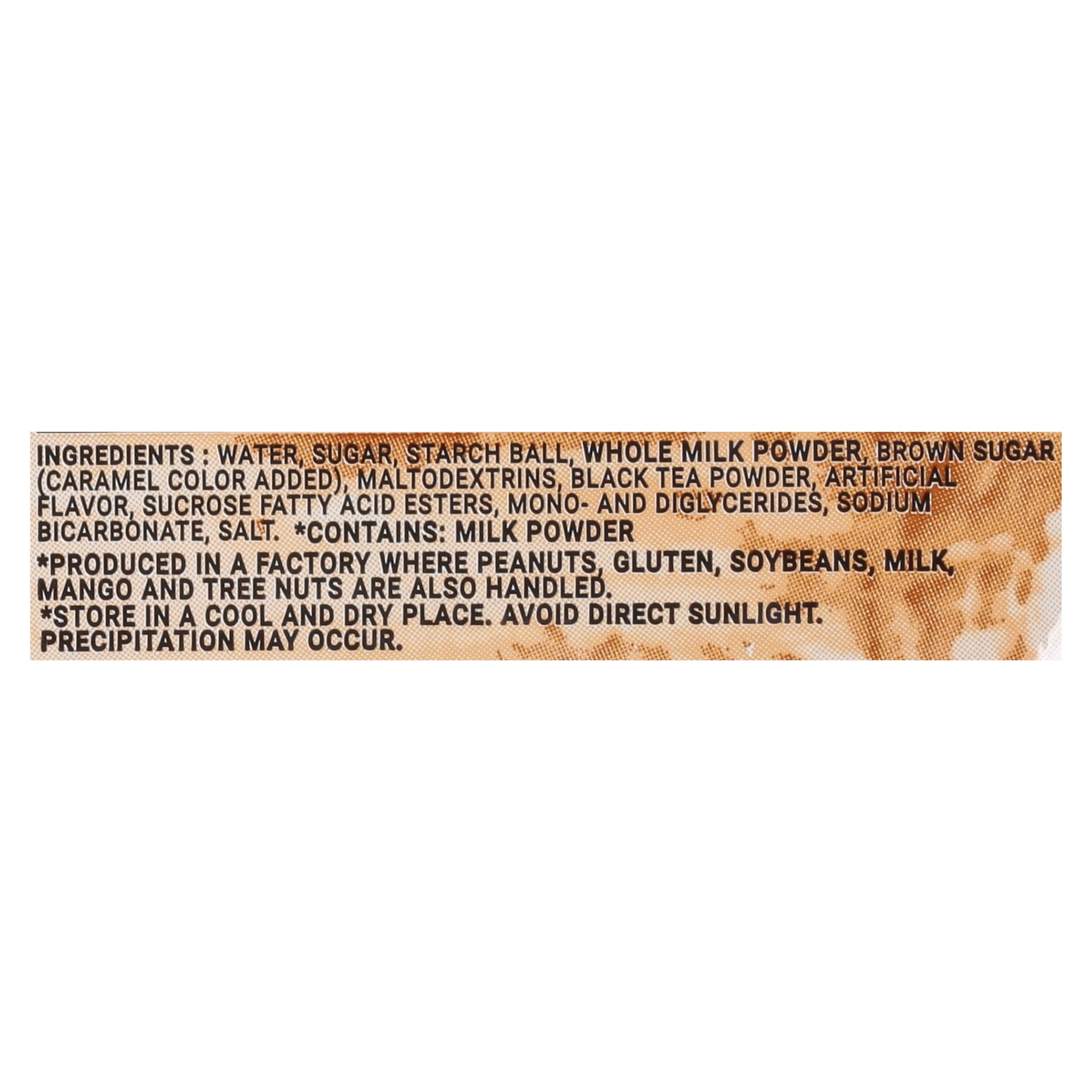 (2 pack) POCAS Bubble Tea, Brown Sugar Flavor, Taiwan Classic Milk Tea